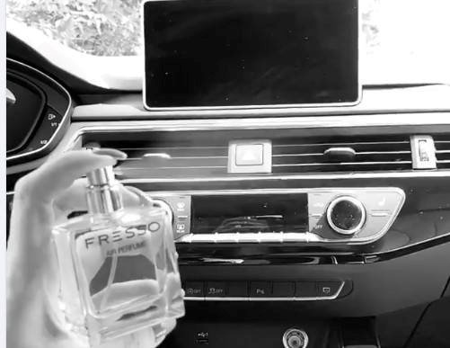 Fresso SUGAR LOVE - drewniana zawieszka + perfumy do auta