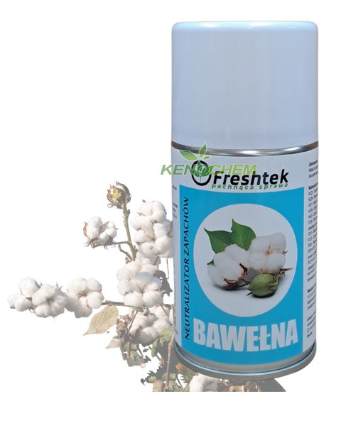 Freshtek ONE SHOT 250ml odświeżacz powietrza - Bawełna