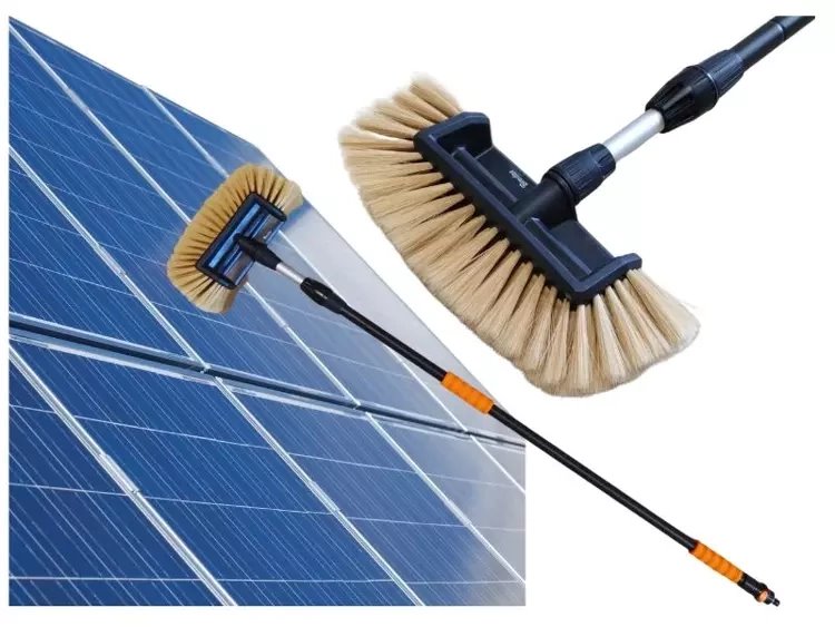 Szczotka teleskopowa do mycia solarów do 2,5m 4-płaszczyzny