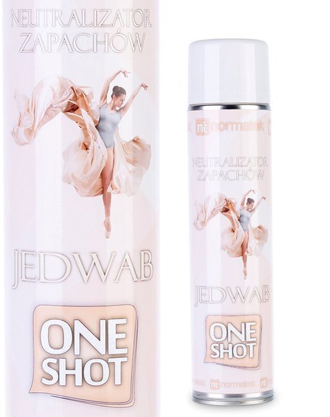 Normatek ONE SHOT 600ml odświeżacz powietrza - Jedwab