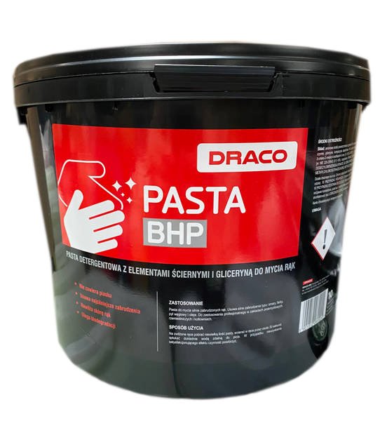 Draco pasta BHP do mycia rąk 10L - na silne zabrudzenia