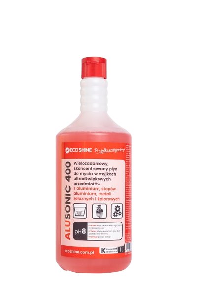 Eco Shine ALUSONIC 400 1L - płyn do myjek ultradźwiękowych