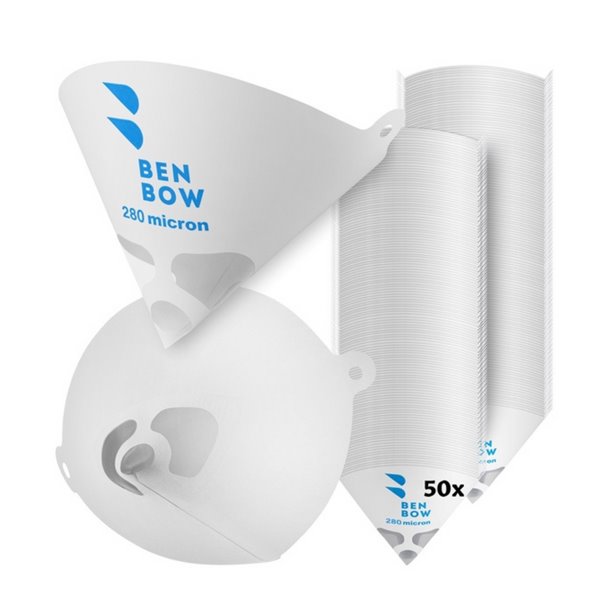 BenBow Sitko Lakiernicze 280 mikronów 50szt - sączek filtr
