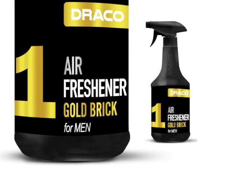 Draco AIR FRESHNER Gold Brick 750ml - neutralizator zapachów