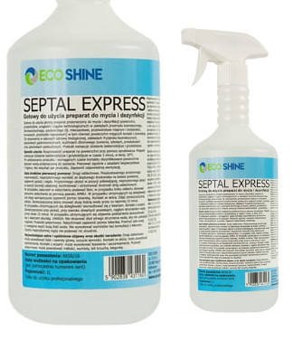 Eco Shine SEPTAL EXPRESS 1L - Płyn do Dezynfekcji