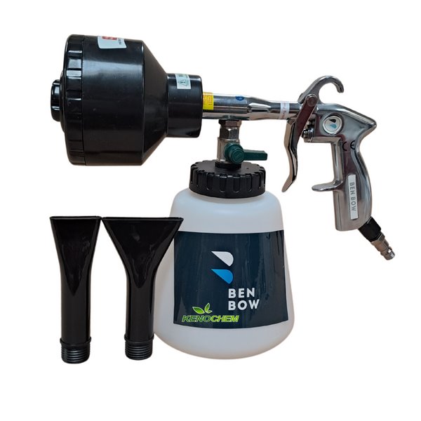 Benbow 013 Foam Gun - Black pianownica pneumatyczna 2 dysze