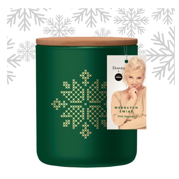 Dorota Aroma Box Zimowy Las - zestaw patyczki zapachowe świeca