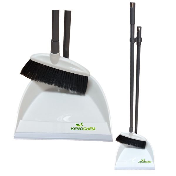 York Leniuch 20cm - zestaw do zamiatania kij 75cm biały