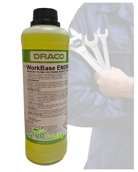 Draco WORKBASE Energy 1L - pranie odzieży roboczej mopów