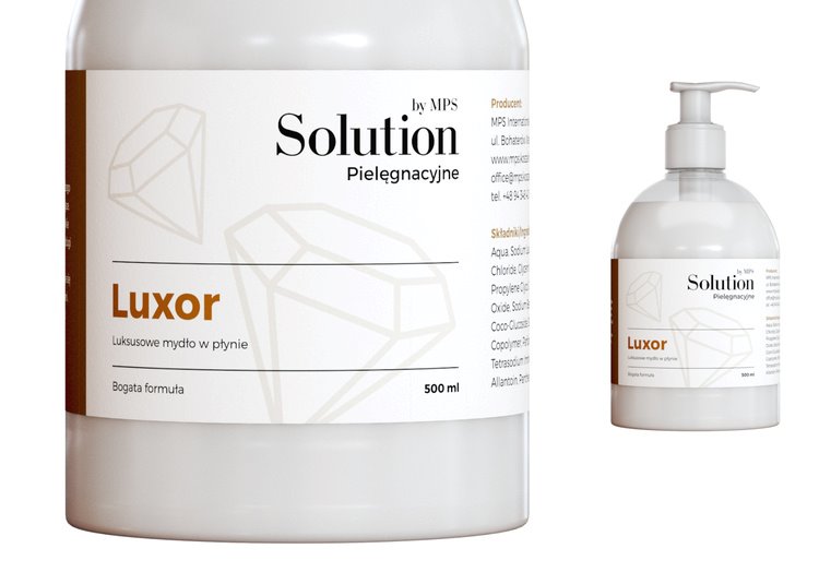 MPS Solution Luxor 500ml - luksusowe mydło w płynie