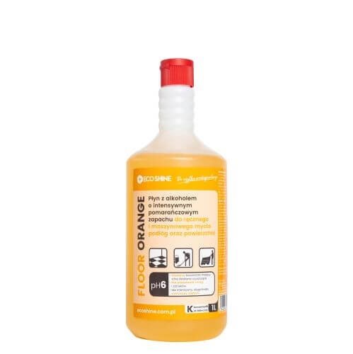 Eco Shine FLOOR ORANGE 1L - płyn do podłóg z alkoholem