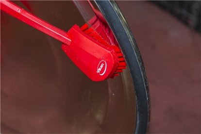 Vikan szczotka 41862 - do szorowania z długą rączką zielona