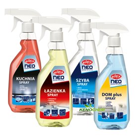 Eilfix Zestaw 4x1L - płyny sprzątanie domu niemiecka jakość