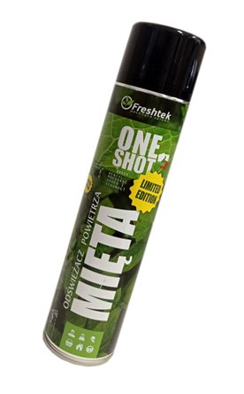 Freshtek ONE SHOT 600ml odświeżacz powietrza - Mięta