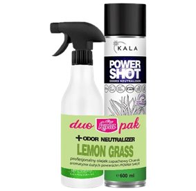 Zestaw Kala Duo Pack Lemongrass POWER SHOT + OLEJEK