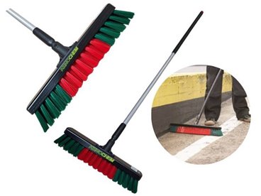 Vikan Zestaw szczotka magazynowa 311552 40cm + kij 1,5m