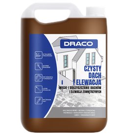 Draco CZYSTY DACH i elewacja 5L - płyn do mycia elewacji