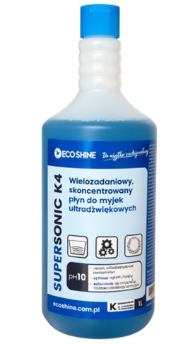 Eco Shine SUPERSONIC K4 1L - płyn do myjek ultradźwiękowych