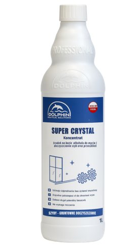 Dolphin Super Crystal 1L - do mycia szyb i okien koncentrat