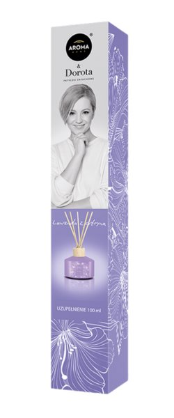 Aroma Refill patyczki zapachowe 100ml - Lawenda z cytryną