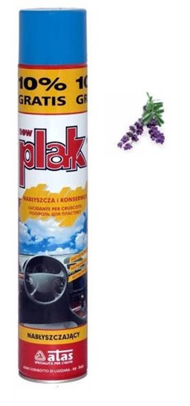 Atas Plak spray BŁYSK nabłyszczający Lawenda