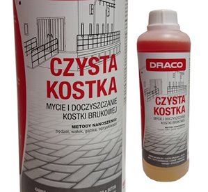 Draco CZYSTA KOSTKA 1L - mycie odtłuszczanie kostki brukowej