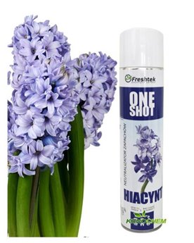 Freshtek ONE SHOT 600ml odświeżacz powietrza - Hiacynt
