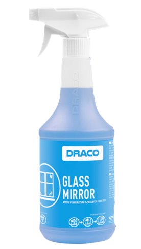 Draco GLASS & MIRROR 750ml - mycie okien luster bez smug