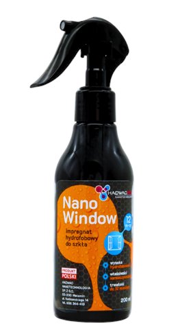 HaDwaO NANO WINDOW 200 ml - impregnat hydrofobowy do szkła