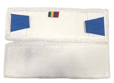 Mop DUO MIKROFIBRY gładki 50cm - kieszeń klips z zakładkami