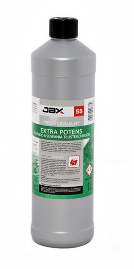 JAX 55 Płyn 1L - Do tłustych podłóg glazury gresu terakoty