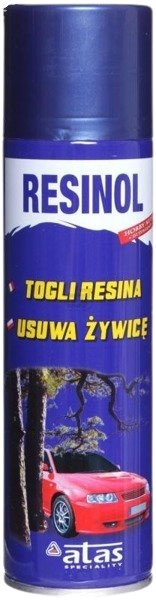 Atas RESINOL 250ml - preparat spray do usuwania żywicy