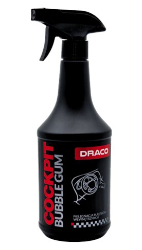 Draco COCKPIT Buble Gum 750ml - nabłyszczacz do kokpitu