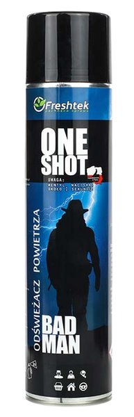Freshtek ONE SHOT 600ml odświeżacz powietrza - Bad Man