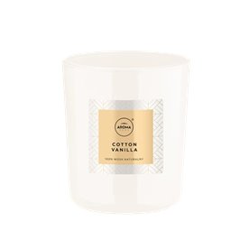 Aroma Świeca zapachowa 115g - Cotton Vanilla