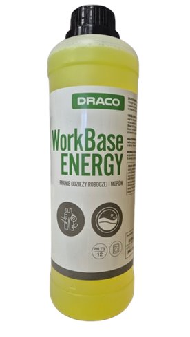 Draco WORKBASE Energy 1L - pranie odzieży roboczej mopów
