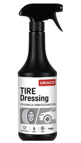 Draco TIRE DRESSING 750ml - czernidło do opon zderzaków gum