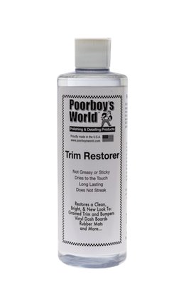 Poorboys Trim Restorer 473ml - dressing plastików