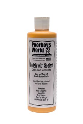 Poorboys World With Sealant 473ml - 2w1 Wosk samochodowy