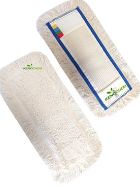 Zestaw: Uchwyt mopa na magnes 50cm + kij 140cm + 2x mop