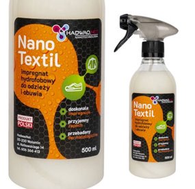 HaDwaO NANO TEXTIL 500ml - impregnat do tkanin butów