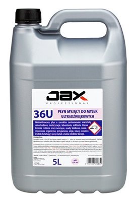 JAX 36U 5L - płyn myjący do myjek ultradźwiękowych