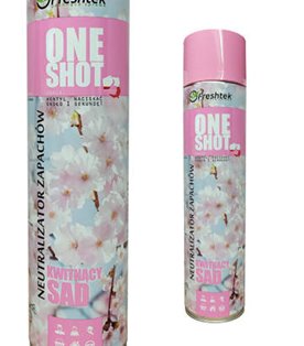 Freshtek ONE SHOT 600ml odświeżacz powietrza - Kwitnący Sad