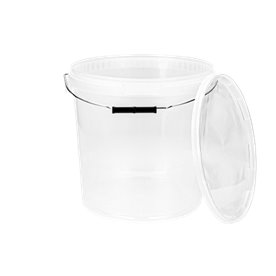BenBow Wiadro detailingowe transparentne 20L + pokrywka