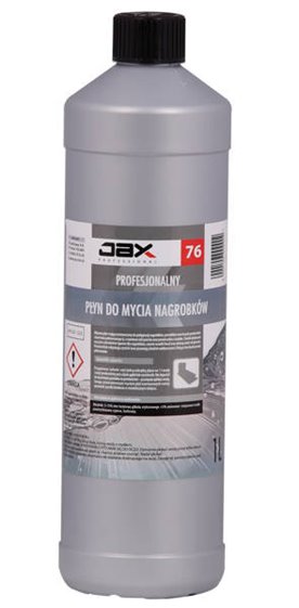 JAX76 1L - płyn do mycia i pielęgnacji nagrobków pomników