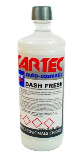Cartec DASH FRESH 1L - mleczko do kokpitu tworzyw sztucznych