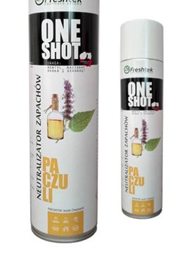 Freshtek ONE SHOT 600ml odświeżacz powietrza - Paczuli