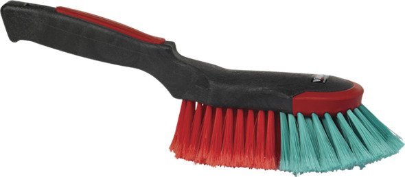 Vikan 524652 - szczotka do mycia felg kół z gumowym rantem