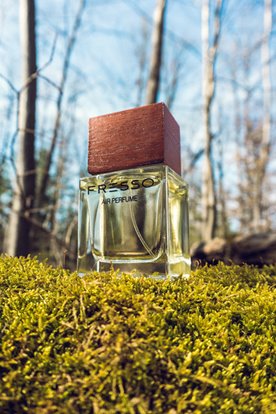 Fresso SUGAR LOVE - drewniana zawieszka + perfumy do auta