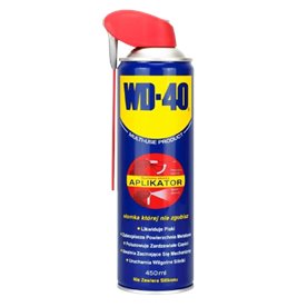 WD-40 450ml - Smaruje i odtłuszcza z aplikatorem ze słomką